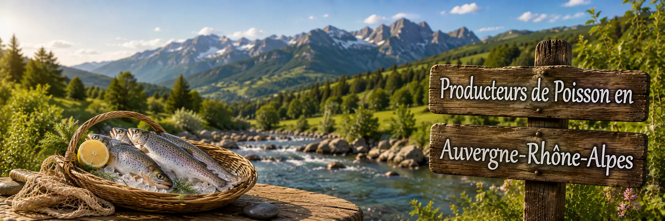 Producteurs de Poisson en Auvergne-Rhône-Alpes