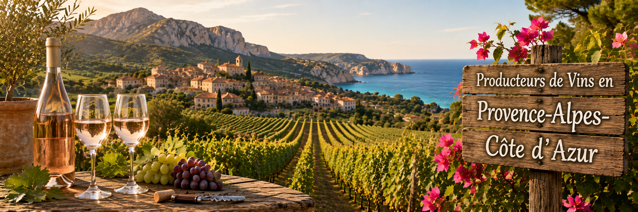 Producteurs de Vins en Provence-Alpes-Côte d''Azur