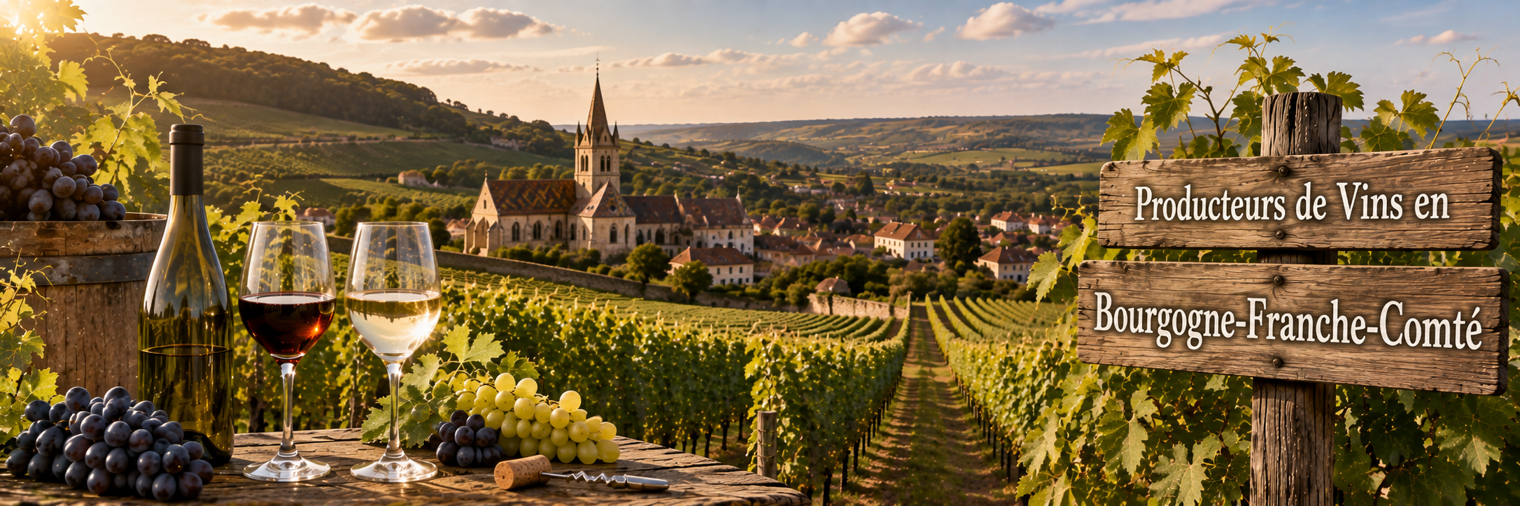 Producteurs de Vins en Bourgogne-Franche-Comté