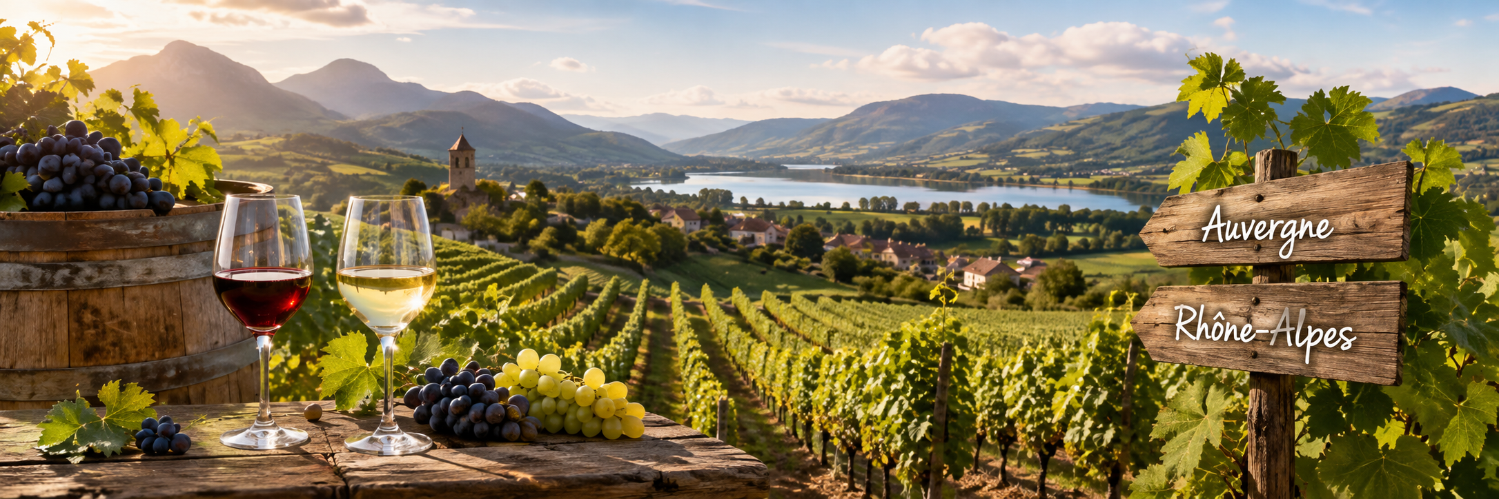 Producteurs de Vins en Auvergne-Rhône-Alpes