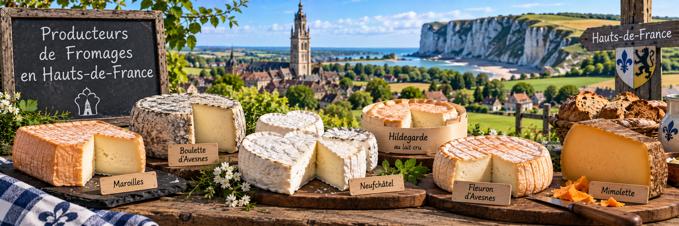 Producteurs de Fromages en Hauts-de-France