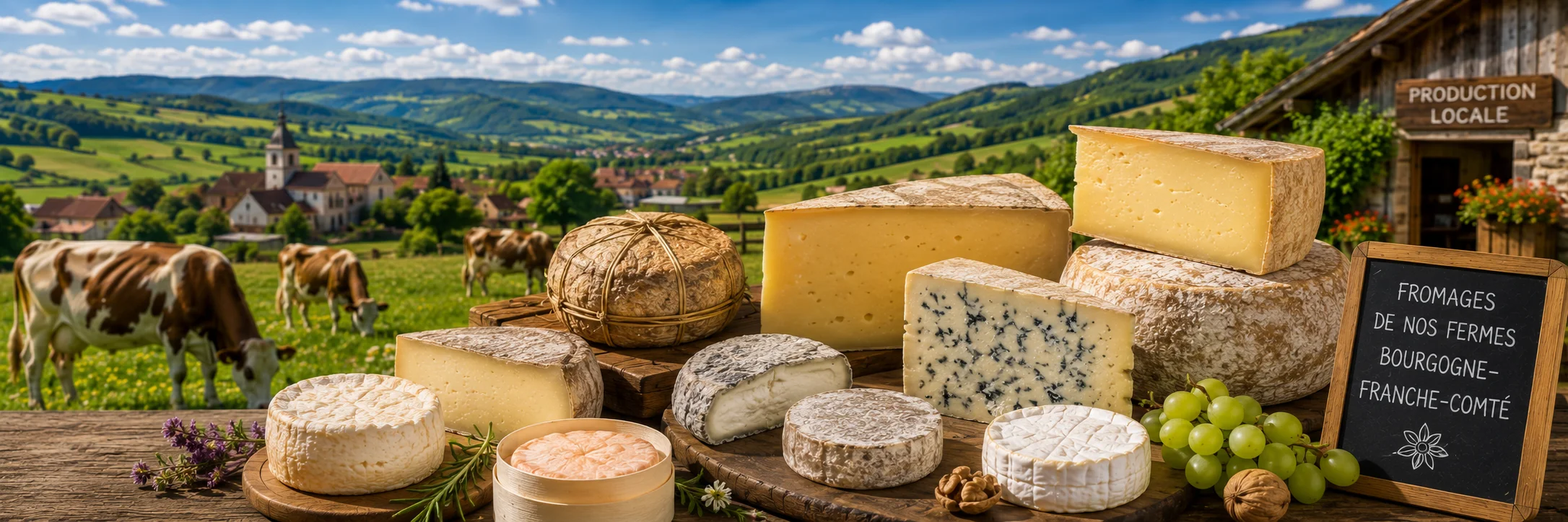 Producteurs de Fromages en Bourgogne-Franche-Comté