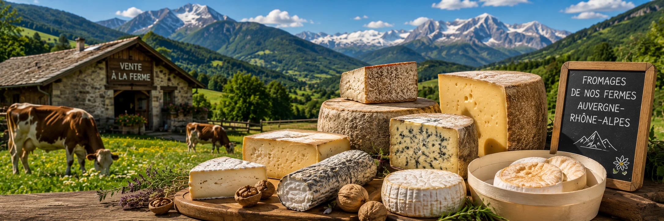 Producteurs de Fromages en Auvergne-Rhône-Alpes