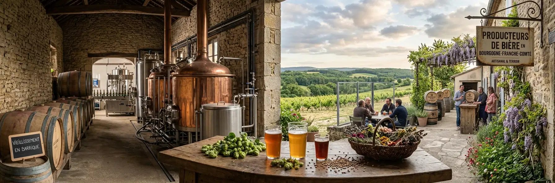 Producteurs de Bière en Bourgogne-Franche-Comté
