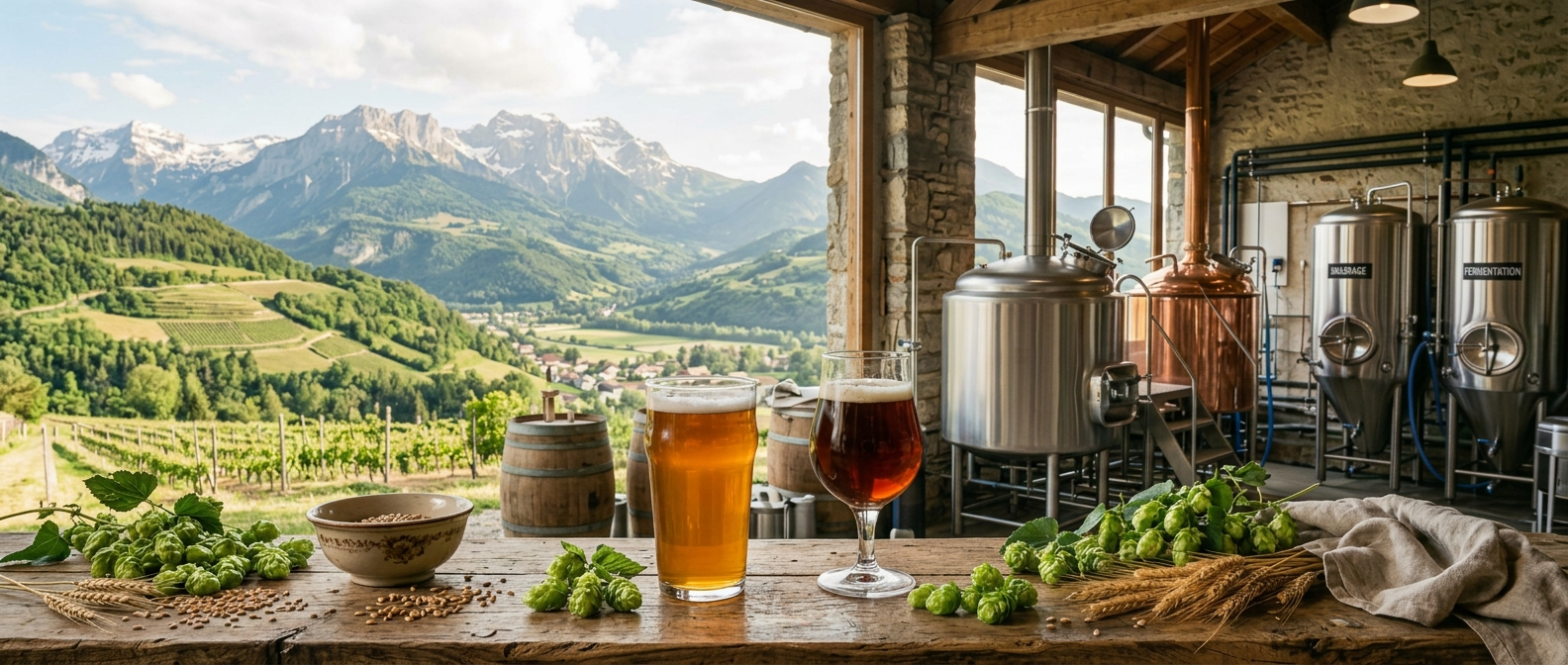 Producteurs de Bière en Auvergne-Rhône-Alpes