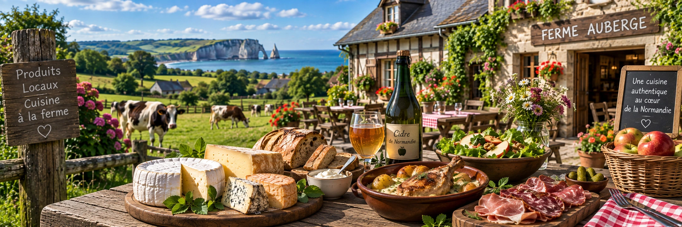 Fermes Auberges en Normandie