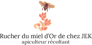 Logo de Rucher du miel d'or de chez JEK