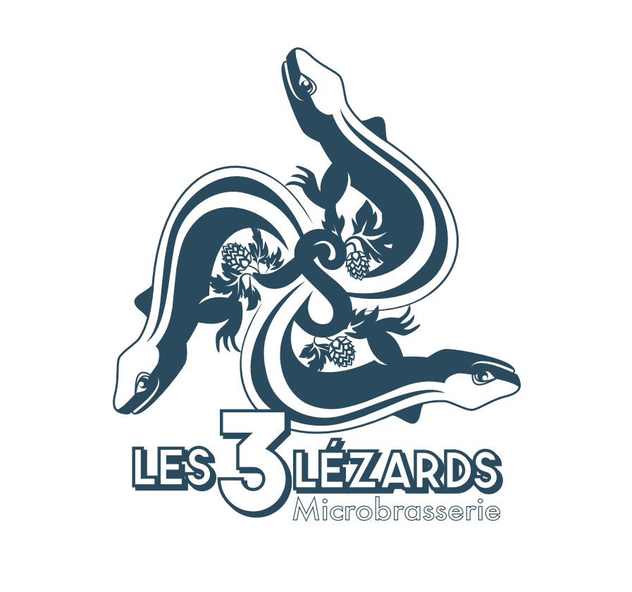 Logo de Les 3 Lézards Microbrasserie