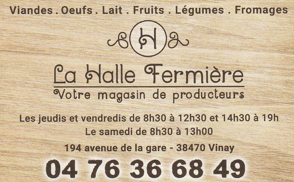 Logo de La Halle Fermière