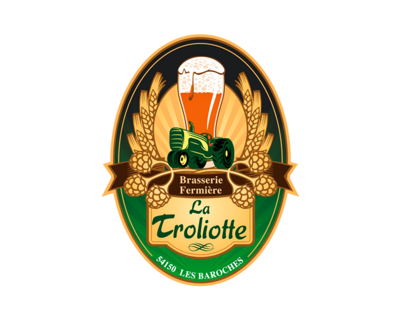 Logo de Brasserie Fermière La Troliotte