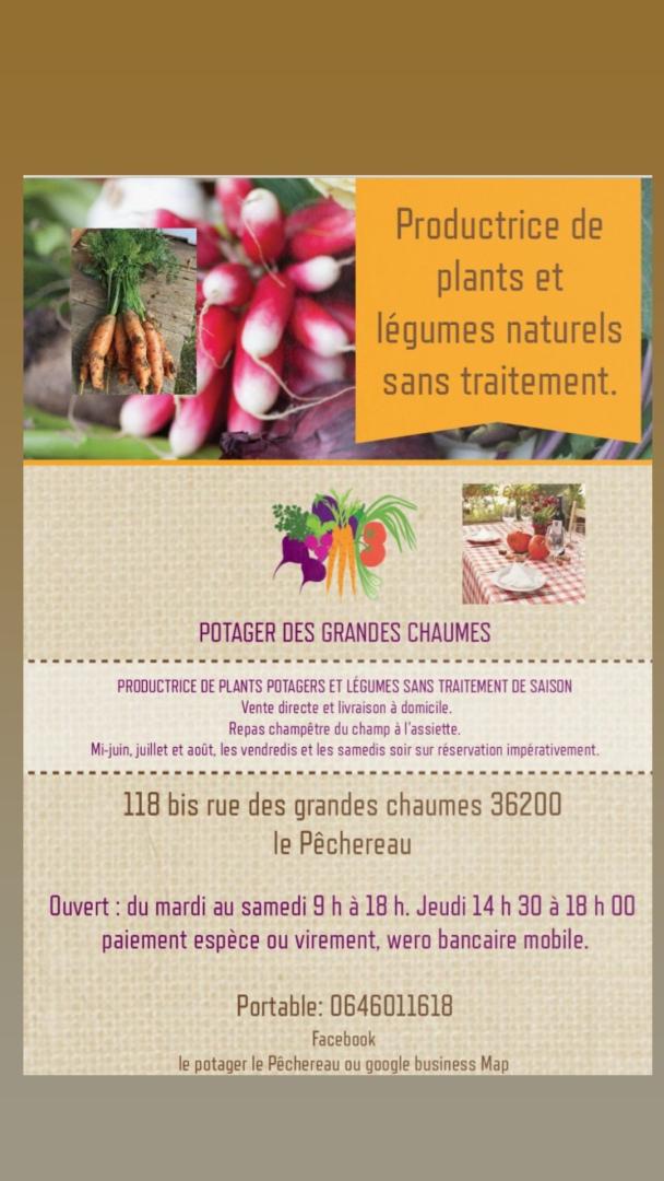 Logo de Potager des grandes chaumes